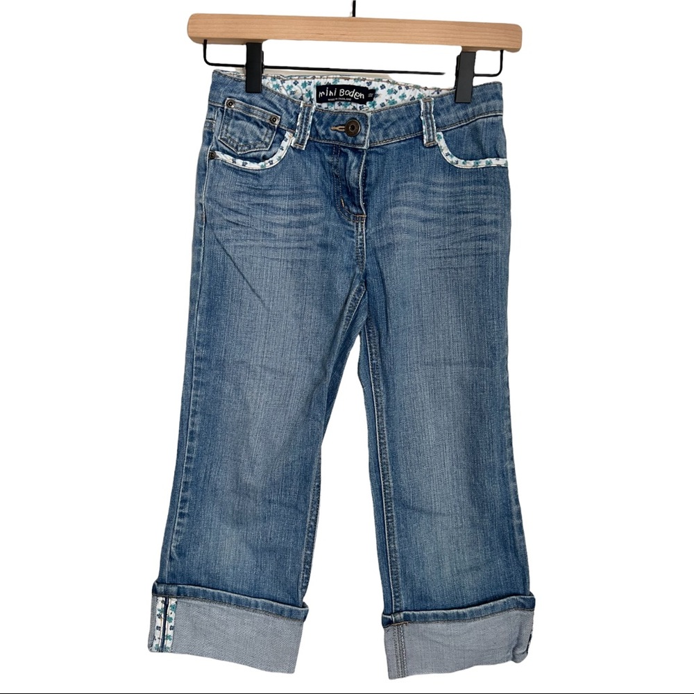 Mini Biden Cropped Jeans